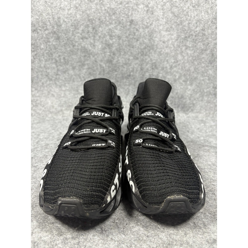 Just So Non-Slip Blade Running Shoes Mens 10 Black Breathable Mesh Streetwear